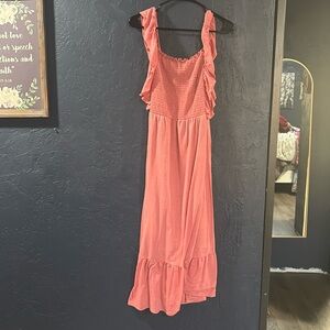 Beautiful coral colored dress
